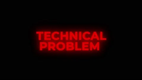 Technical Problem Red Warning Error Alert Computer Virus alert Hacking Message 库存影片 219068991