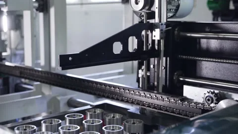 Technical process in factory Stock Footage 147208668