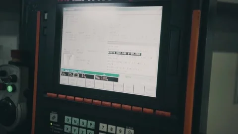 Technical Production - Automatic Device - Industry Equipment Stock Footage 135192214