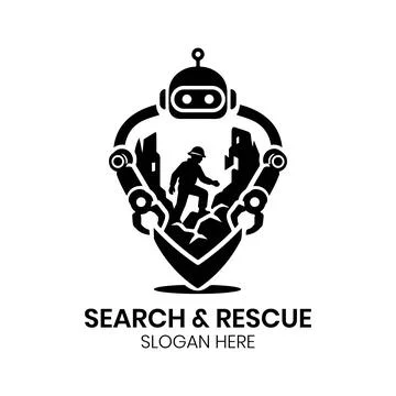 Technical Rescue Bot Logo Illustration