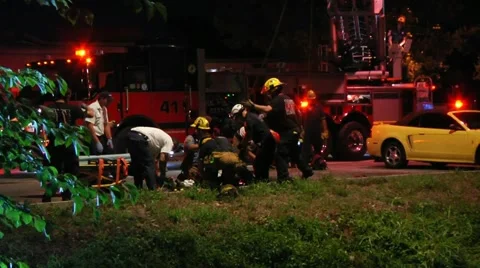 Technical rescue LFR #8 Stock Footage 931290