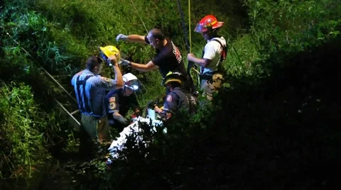 Technical Rescue LFR#3 Stock Footage 937838