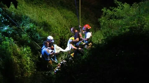 Technical Rescue LFR#4 Stock Footage 937693