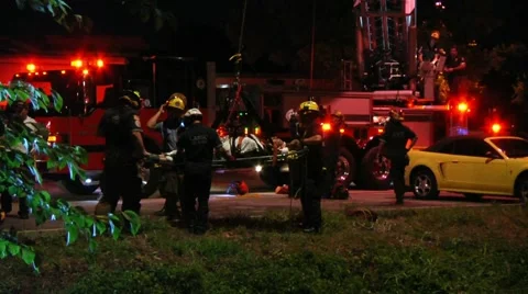 Technical Rescue LFR#6 Stock Footage 931249