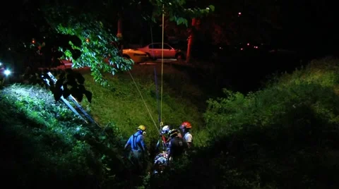 Technical Rescue LFR#7 Stock Footage 936561