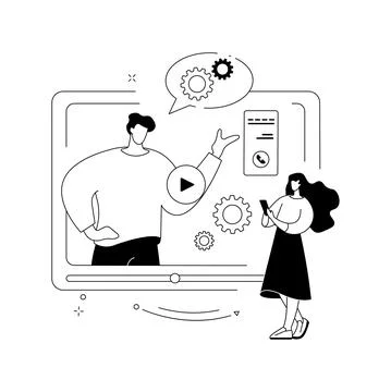 Technical review abstract concept vector illustration. Stock Illustration