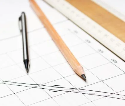 Technical schemes Stock Photos