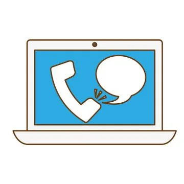 Technical service computers icon Illustrazione stock