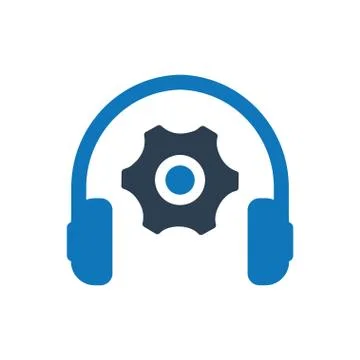 Technical Service Icon Illustrazione stock