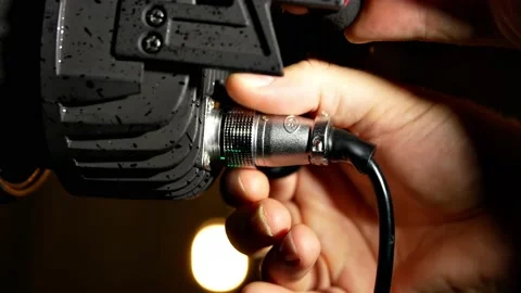 The technical side of the film industry Stock Footage 221258615