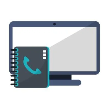 Technical support and customer service Illustrazione stock