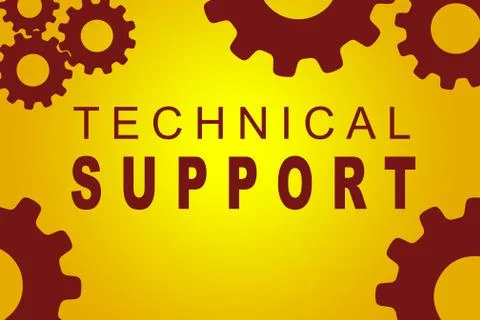 Technical Support concept Stock Illustration