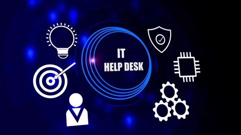 Technical support customer service concept and business, technology icon co.. Stock Footage 293482861