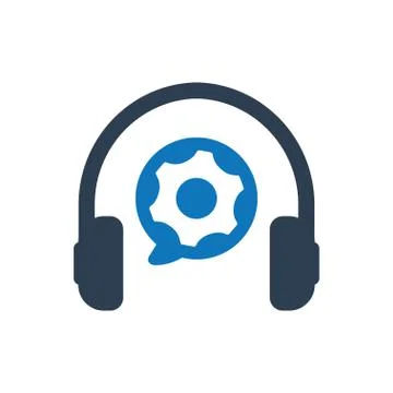 Technical Support Icon Stock Illustration