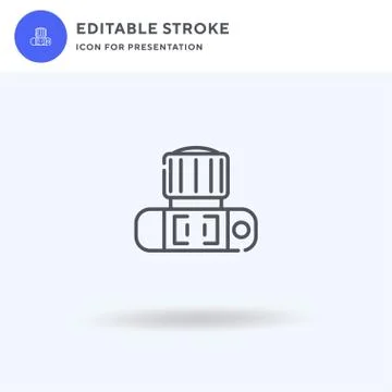 Technical Support icon vector, filled flat sign, solid pictogram isolated on Stock Illustration