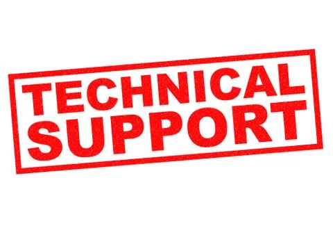 TECHNICAL SUPPORT 스톡 일러스트