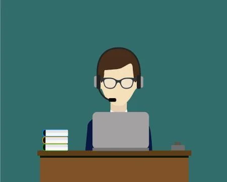 Technical support Stock Illustration