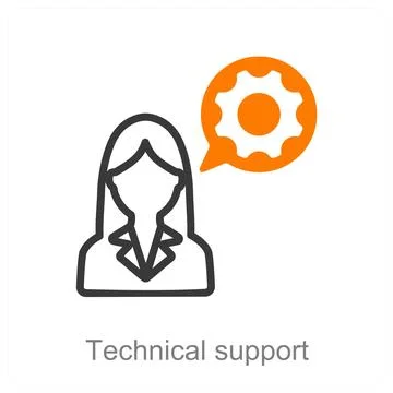 Technical support Stock Illustration