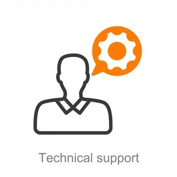 Technical support Stock Illustration