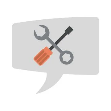 Technical support service Illustrazione stock