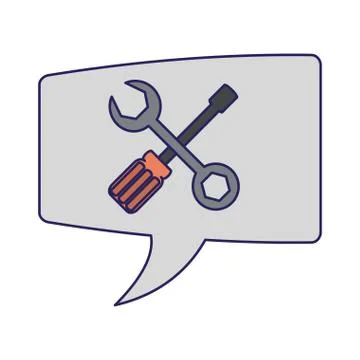 Technical support service Illustrazione stock