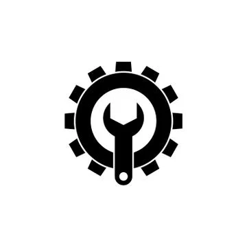 Technical support solid icon 스톡 일러스트