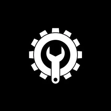 Technical support solid icon Stock Illustration