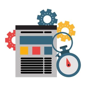 Technical support technology Stock-Illustration