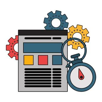 Technical support technology Stock-Illustration