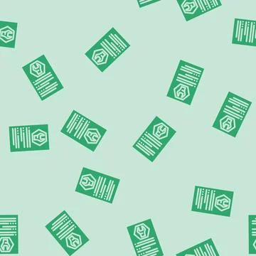 Technical terms glyph vector seamless pattern Illustrazione stock