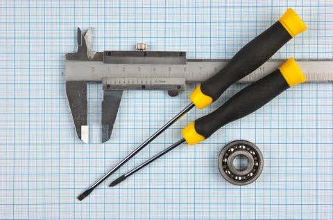 Technical tools Stock Photos