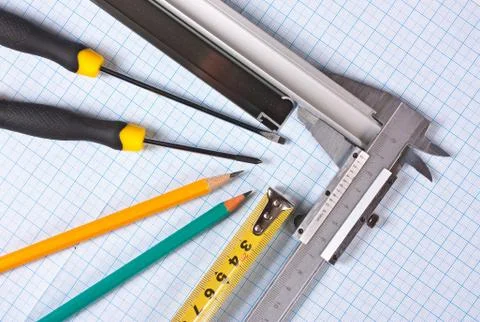 Technical tools Stock Photos