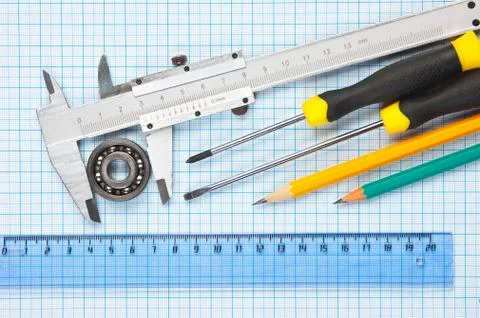 Technical tools Stock Photos