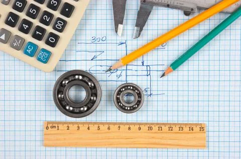 Technical tools Stock Photos