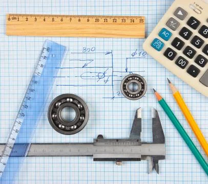 Technical tools Stock Photos