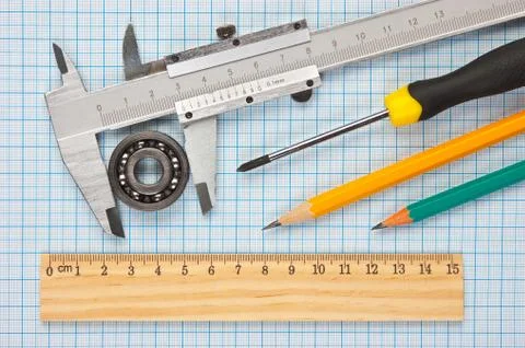 Technical tools Foto stock