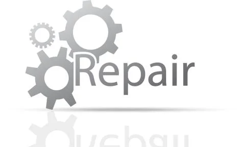 Technical tools repair logo Stock Illustration