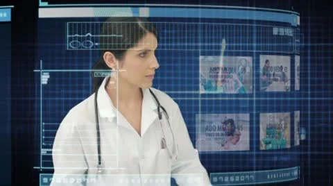 Technical Touch Display Stock After Effects