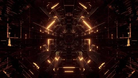 Technical wireframe visual 3d rendering design Illustrazione stock