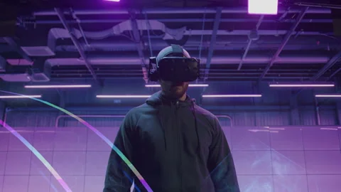 Technician Conducting Virtual CRISPR Gene Editing Simulation Advanced Genetic Stock Footage 284954443