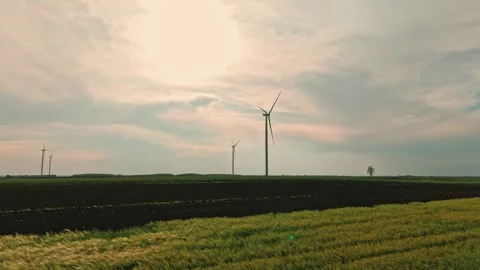 Technician Engineer In Wind Turbine 006 Stock Footage 273176937