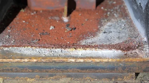 Technician inspects boiler Stock Footage 115323474