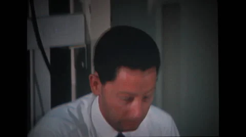 Technician working and writing in notes Stock Footage 37597075