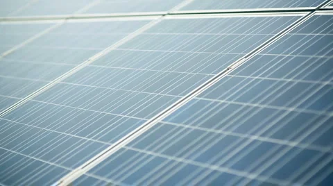 Technician working on solar panels Stock Footage 3713787