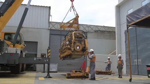 Technicians working Stock Footage 77049645