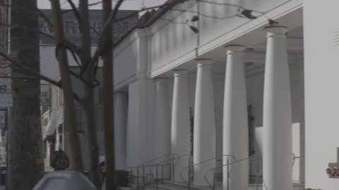 Technicolor building Stock Footage 85644111