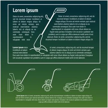 Technique for garden Stock Illustration