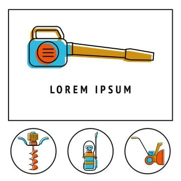 Technique for garden Stock Illustration