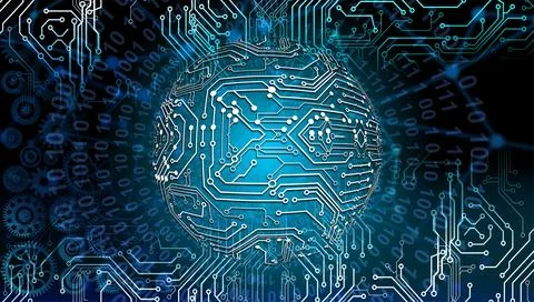 TECHNO-9014 Stock Illustration