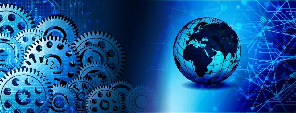 TECHNO-9033 Stock Illustration